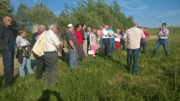 Die Besuchergruppe