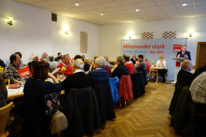 Delegierte aus dem Unterbezirk auf dem Parteitag in Weidenberg