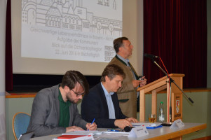 Dr. Christoph Rabenstein beim Bericht aus der Enquete Kommission