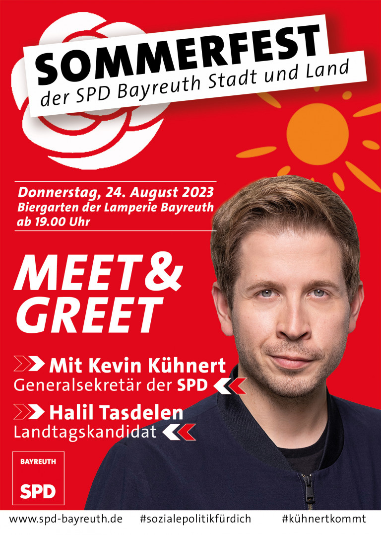 Sommerfest mit Kevin Kühnert